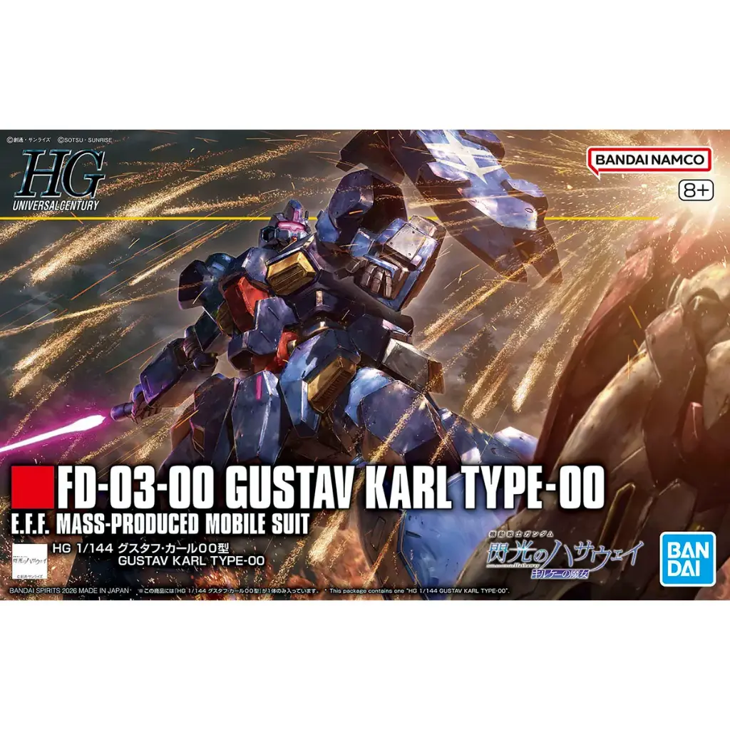 HG 1/144 Gundam Hathaway - Gustav Karl Type-00